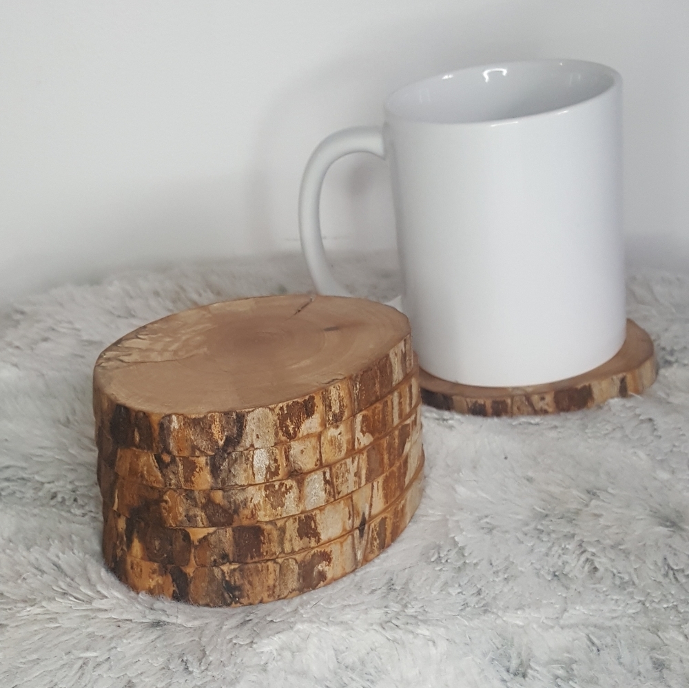 Custom wood coasters